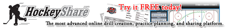 HockeyShare Online Drill Diagrammer & Practice Planner